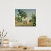 Der Weg zum Meer, Algerien, 1883 Poster (Küche)