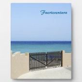Der Weg zum Meer Fotoplatte (Vorderseite)
