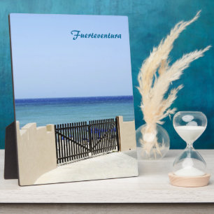 Der Weg zum Meer Fotoplatte