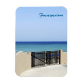 Der Weg zum Meer Magnet (Vertikal)