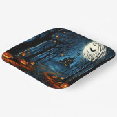 Der Weg zum Spukwald - Halloween Pappteller (Gewinkelt)