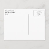 Der Weg zum St. James Wood Scallop Marker Postkarte (Rückseite)