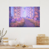 Der Weg zum Tempel Poster (Küche)