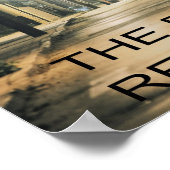 Der Weg zur Erlösung. Poster (Ecke)