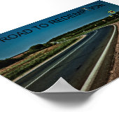 Der Weg zur Erlösung. Poster (Ecke)