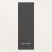 Der Weg zur inneren Stärke Yogamatte (Rückseite)