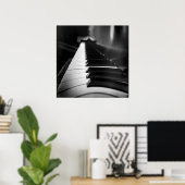 Der Weg zur Musik Poster (Heimbüro)