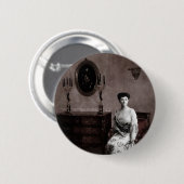 Der weibliche Geist Button (Vorne & Hinten)