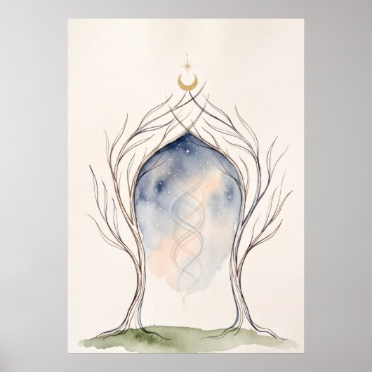 Der Weidenbogen Poster (Vorne)
