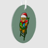 Der Weihnachtsbär Ornament (Vorderseite)