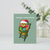 Der Weihnachtsbär Postkarte (Stehend Vorderseite)