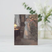 Der Weihnachtsbaum, 1910 Feiertagspostkarte (Stehend Vorderseite)