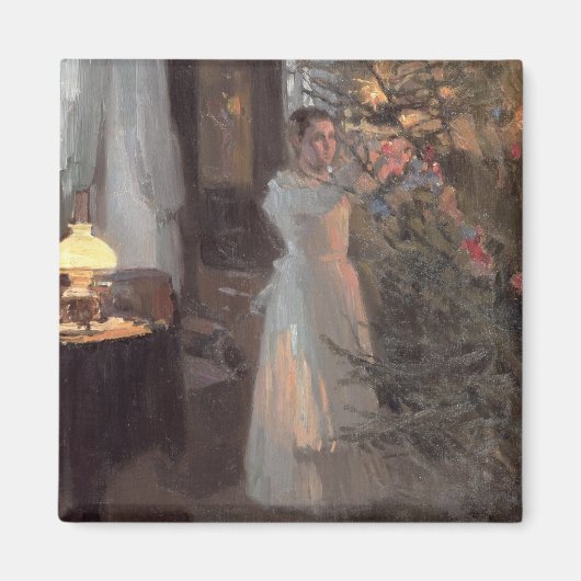 Der Weihnachtsbaum 1910 Magnet (Vorne)