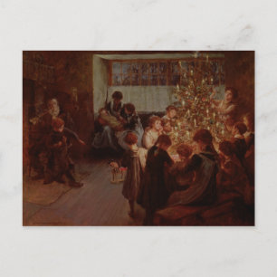 Der Weihnachtsbaum 1911 Feiertagspostkarte