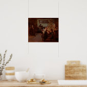 Der Weihnachtsbaum 1911 Poster (Küche)