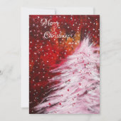 Der Weihnachtsbaum Feiertagskarte (Vorderseite)