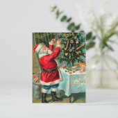 Der Weihnachtsbaum Feiertagspostkarte (Stehend Vorderseite)