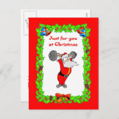 Der Weihnachtsbaum Feiertagspostkarte (Vorne/Hinten)