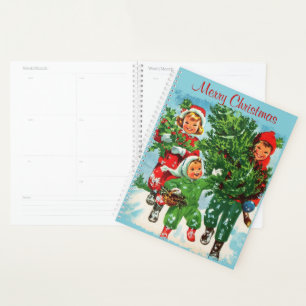 Der Weihnachtsbaum Großer Urlaubsplaner Planer