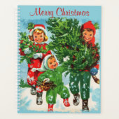 Der Weihnachtsbaum Großer Urlaubsplaner Planer (Vorderseite)