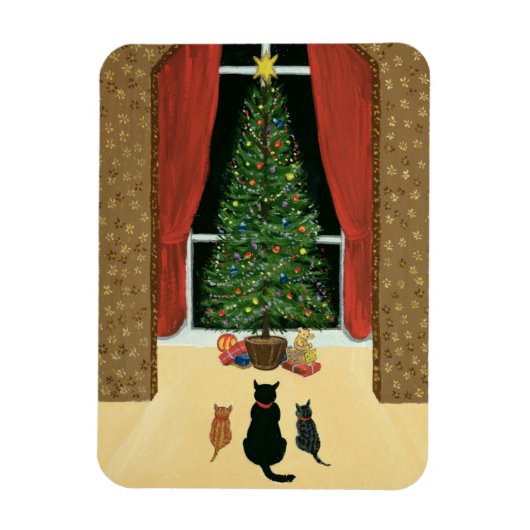 Der Weihnachtsbaum Magnet (Vertikal)
