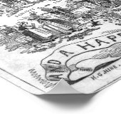 Der Weihnachtsbaum Poster (Ecke)