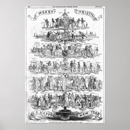 Der Weihnachtsbaum Poster (Vorne)