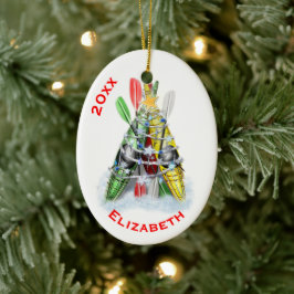 Der Weihnachtsbaum von Kayak Keramikornament