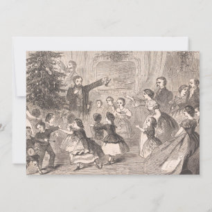 Der Weihnachtsbaum Winslow Homer Feiertagskarte