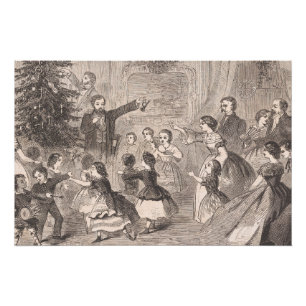 Der Weihnachtsbaum Winslow Homer Poster