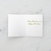 Der Weihnachtsbrief Feiertagskarte (Innenseite)