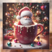 Der Weihnachtscup Fensteraufkleber (Blatt 2)