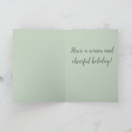 Der Weihnachtsdrache Karte (Innenseite)