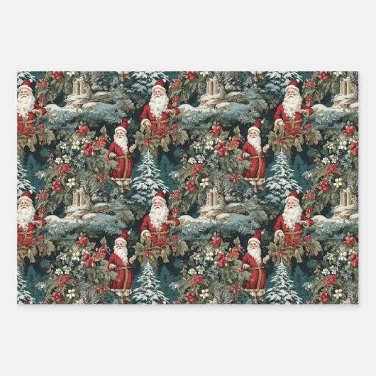 Der Weihnachtsgarten Geschenkpapier Set (Vorderseite 3)