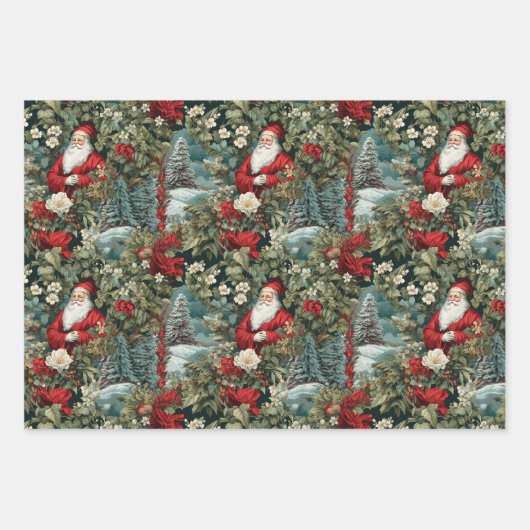 Der Weihnachtsgarten Geschenkpapier Set (Vorderseite 2)