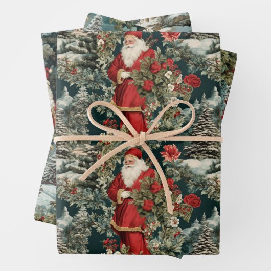 Der Weihnachtsgarten Geschenkpapier Set (Beispiel)