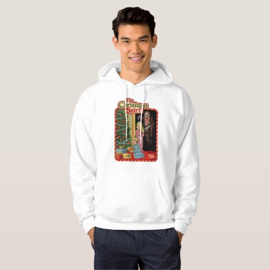 Der Weihnachtsgeist Hoodie (Vorne ganz)