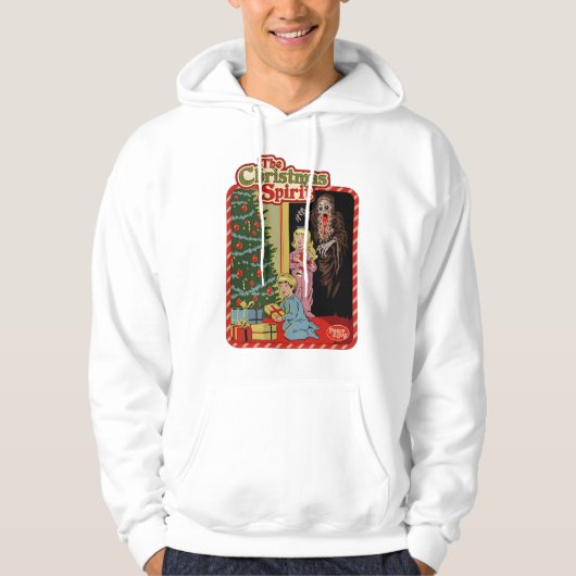 Der Weihnachtsgeist Hoodie (Vorderseite)