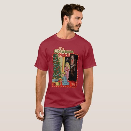 Der Weihnachtsgeist T-Shirt (Vorne ganz)