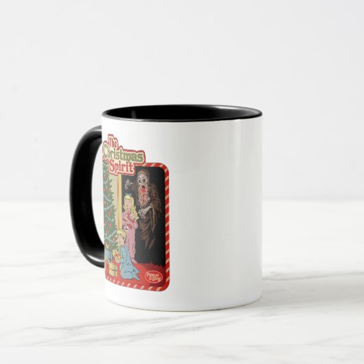 Der Weihnachtsgeist Tasse (Vorderseite Links)