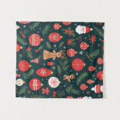 Der Weihnachtsgeist verkörpern, frohe Weihnachten Wandteppich (Vorderseite (Horizontal))