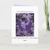 Der Weihnachtsjunge Feiertagskarte (Rückseite)