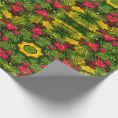 Der Weihnachtskaktus....... Geschenkpapier (Ecke)