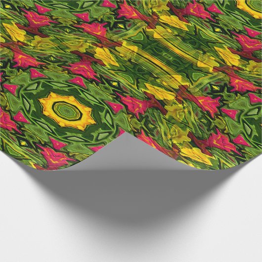 Der Weihnachtskaktus....... Geschenkpapier (Ecke)