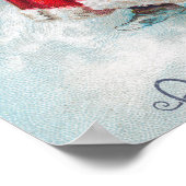Der Weihnachtskorb der Spielzeugszene Poster (Ecke)