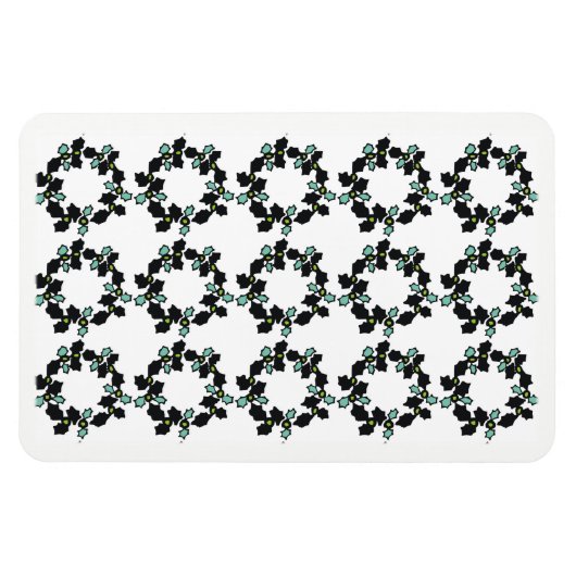 Der Weihnachtskranz - Magnet (Horizontal)