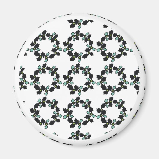 Der Weihnachtskranz - Magnet (Vorne)