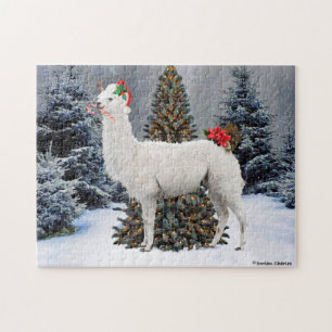 "Der Weihnachtslama" Puzzle