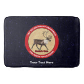 Der Weihnachtsmann - 1. Polar Airlift-Squadron Badematte (Vorderseite)