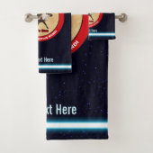 Der Weihnachtsmann - 1. Polar Airlift-Squadron Badhandtuch Set (Insitu)